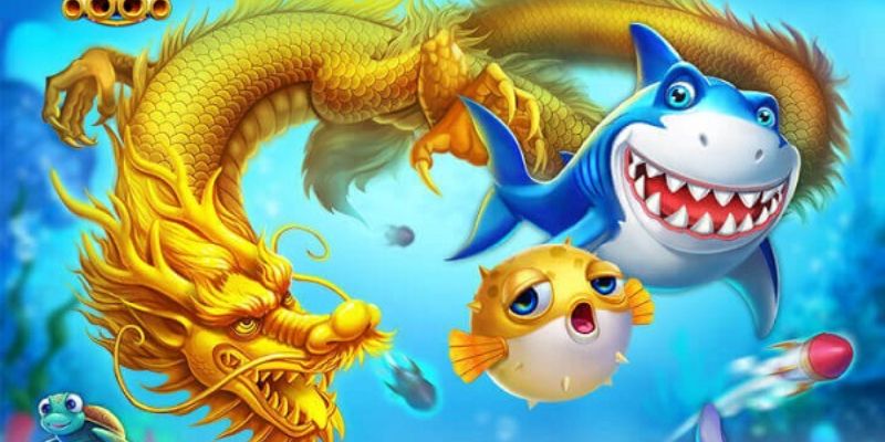 Bắn cá siêu cuốn hút với sự xuất hiện thần rồng huyền bí